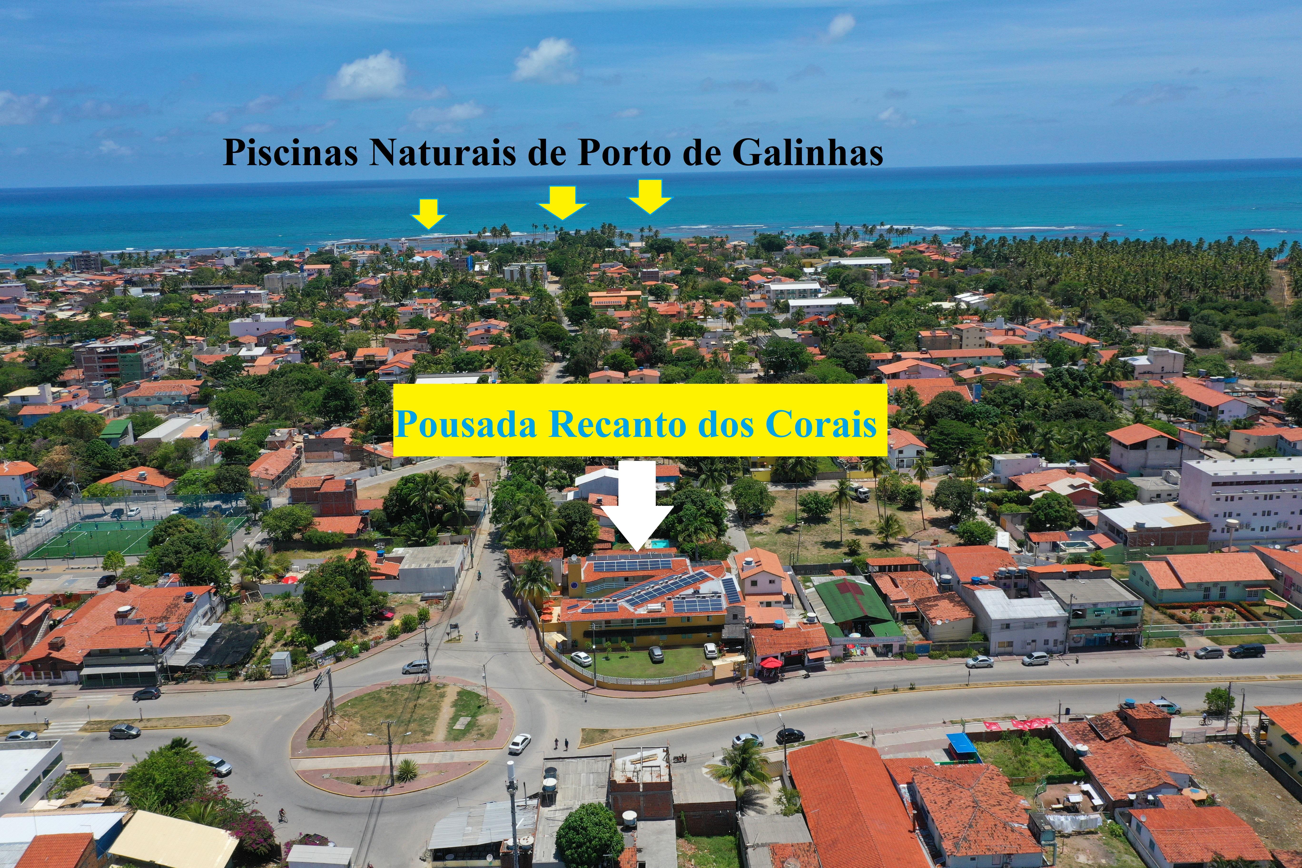 Pousada Recanto Dos Corais Pôrto das Galinhas Dış mekan fotoğraf